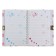 Notebook with a pen and a lock A5, a gift box, 45 sheets, in a ruler, on a crest, mix