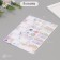 Stickers for gifts "Flowers and newspapers" 21x29.7 cm