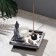 Garden of Stones with a stand for incense "Dream", 12.5x12.5x13cm, concrete