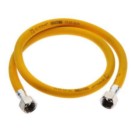 STM gas eyeliner, PVC, internal/internal thread 1/2, 100 cm