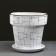 Pot floral illusion white 7 l