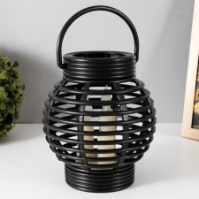 Spick Led Basket from 3haaa Black 14.5x14.5x17.5 cm Risalux