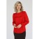 Blouse with ruffles, size 52