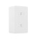 Rosette "Elect" RS 16-017, 16 A, 250 V, double, open, with salary, installation. Panel, white
