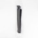 Lightning “Spiral”, No. 7, detachable, waterproof, reflective, automatic lock, 80 cm, gray color gray
