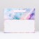 Laminated horizontal "pink marble" laminate, 23 x 18 x 10 cm