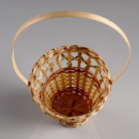 Basket "glass", 14 × 16 cm, bamboo-2