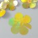 Stick Paper "Flower. Golden holography" set 6 pcs 13x12.3x0.6 cm