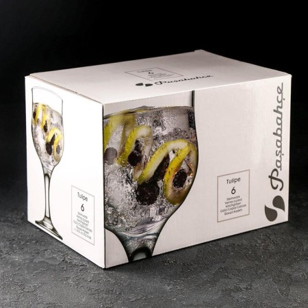A set of glass glasses for the wine Tulipe, 315 ml, 6 pcs-2