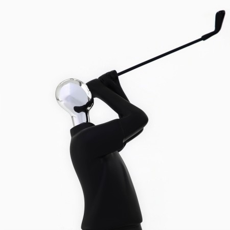 Figure Polystone "Golf player" 7.5 x 10 x 28 cm-5