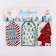 A set of decorative nameplate "Time of Magic", 17x15 cm, New Year