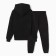 Women's costume (sweatshirt/pants), black color, size 44 (m)