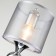 Suspended lamp 1x40W E27, size 14x14x30/100 cm