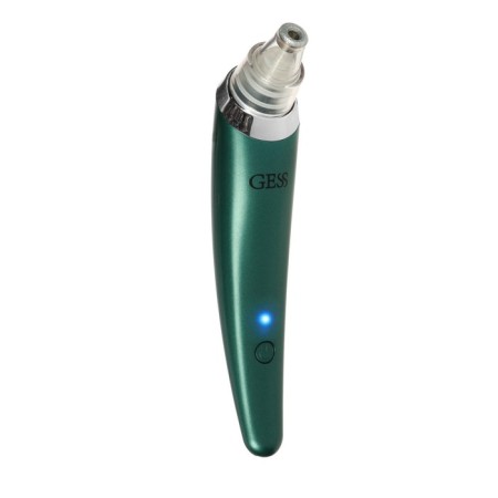 Vacuum face cleaning device and grinding Gess-630 Shine, 4 nozzles, green-2