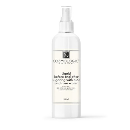 The remedy before and after shugaring Cosmologic, with aloe and pink water, 250 ml
