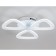 LED ceiling LED with Ambrella Light, Original, FA4508, 3HLED, 30 W, 2250LUM, 3000-6400K, white color, white