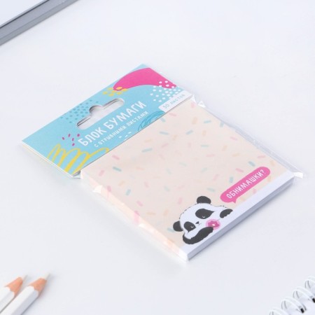 Block with torn sheets, 50 liters "Panda"-1