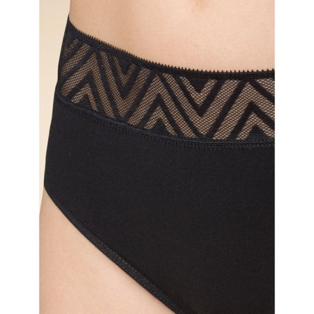 Women's cowards, size 48, black color-2