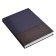 The diary is half-dantered for 4 years A5, 192 sheets, solid cover, silk, gray-blue