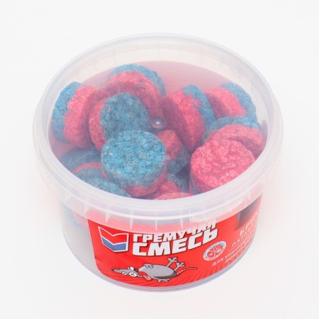 Districts from rodents "explosive mixture", paraffin bricket, 400 g-3