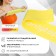 ONLYTOP fitness reset, 30x5x0.07 cm, load 5 kg, yellow color