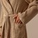 Wafel dressing gown Male SL Home: Basic "Sabbia", size L, 100% cotton, 300 g/m2