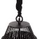 Ceiling light "Brutus" Black 1x40W, E27, 50x50x80 cm