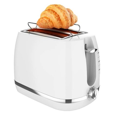 Toster BQ T1711, 900 W, 2 toasts, 4 frying modes, white-1