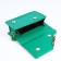 Bag Messenger with zipper, green color