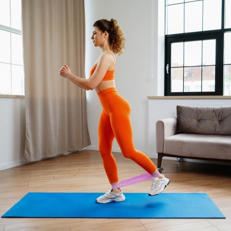 ONLYTOP fitness reset, 30x5x0.11 cm, load 10 kg, lilac color-8