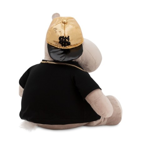 Soft toy "Hippo rapper", 50 cm-2
