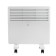 Convector heater Luazon LKO-02, floor, 1000 watts, 18 m², 2 modes, white