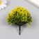 Artificial plant for creativity plastic "Yellow acacia" 9 cm