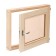 Window, 40 × 50cm, single -chamber double -glazed window, bronze, linden