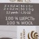 Fasting wool 100% thin wool 50g (1131-lilac)