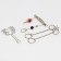 Metal puzzles "Dacaker", 3 pieces