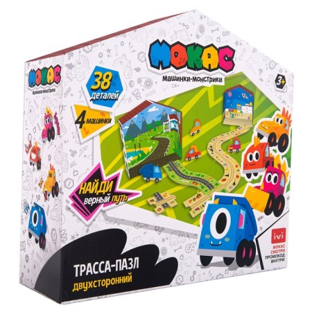 Игровой набор «Мокас. Трасса», 38 элементов-2