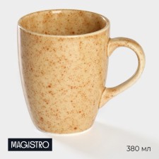 Porcelain mug Magistro Stone, 380 ml