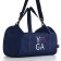 Female sports bag, textura, small size, blue color