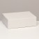 Self -charged box, white, 31 x 22 x 9.5 cm