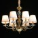 Sylvia chandelier, size 68x165x68 cm, 240W 6xe14