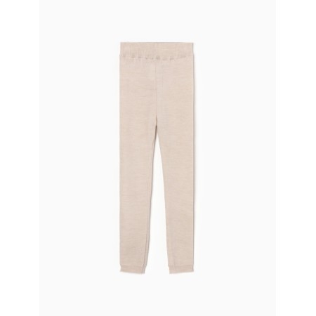 Children's pants minku, beige color, height 122 cm-3