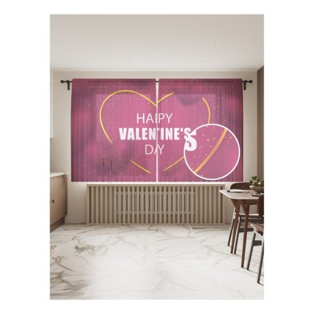 Photo "Happy Valentine’s Day", size 145x180 cm, 2 pcs