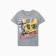T -shirt for a boy, gray color, height 110 cm