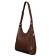 Women's bag B2302-10110, brown color, artificial leather, 30x10x30 cm