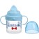 Children's Drinnik with a firm nose "Gentleman", 150 ml., With handles, blue color