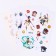 Creative Notepad "Forest Adventures" "Genshin" with stickers and translated tattoos, A4