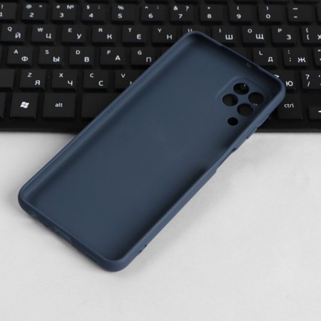 Pero cover, for Samsung A22, silicone, blue-2
