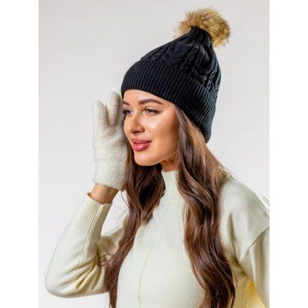 Female ISee hat, size 52-56, black color-1