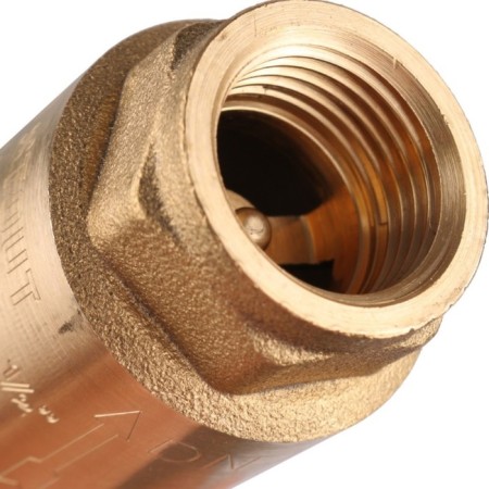 Reverse valve Stout SVC-0011-000015, 1/2 ", spring, coupling, with a metal saddle-1